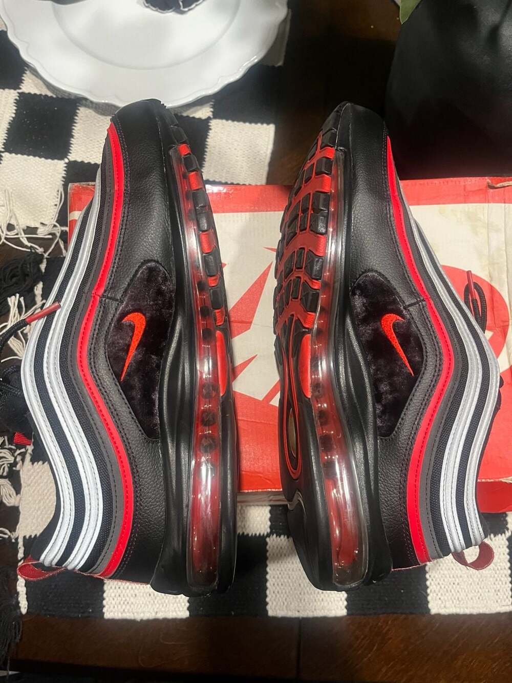 Buy Nike Air Max 97 'Reflective Bred' - 921826 014 - Picture 5 of 10